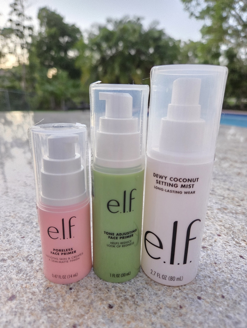 e.l.f. Primer + Setting Mist Bundle | Poreless, Tone Adjusting & Dewy Coconut